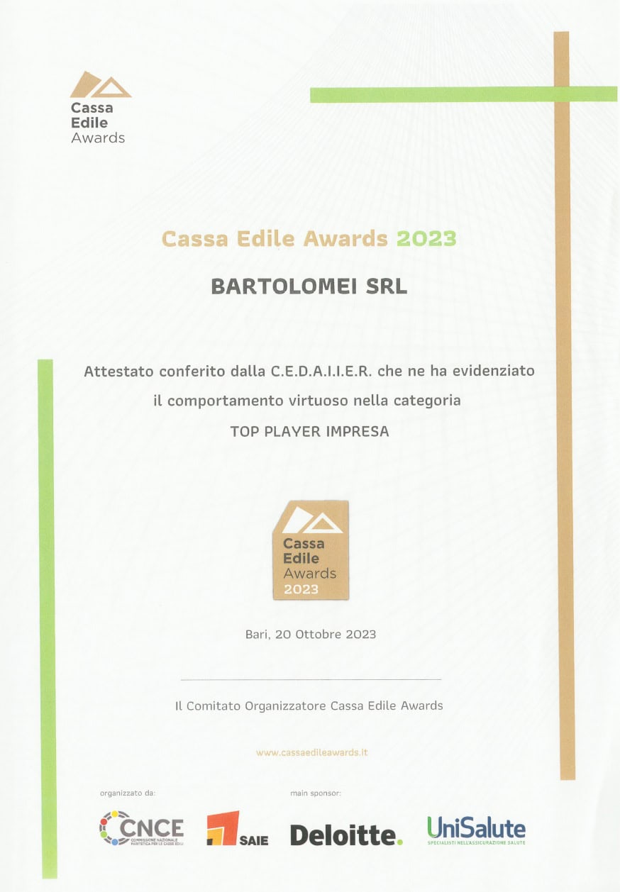 Recensioni - Bartolomei Srl